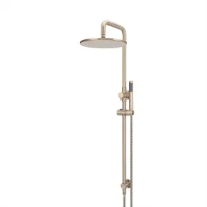 Round Twin Shower Champagne by Meir, a Shower Heads & Mixers for sale on Style Sourcebook