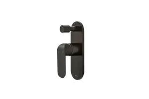 Jaya Wall/Shower Mixer w Diverter Matte Black by Ikon, a Shower Heads & Mixers for sale on Style Sourcebook