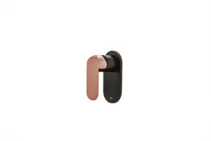 Jaya Wall/Shower Mixer Black/Rose Gold by Ikon, a Shower Heads & Mixers for sale on Style Sourcebook