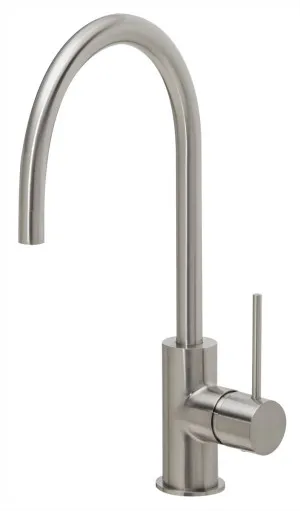 Vivid Slimline Sink Mixer Gooseneck 220 Brushed Nickel by PHOENIX, a Laundry Taps for sale on Style Sourcebook