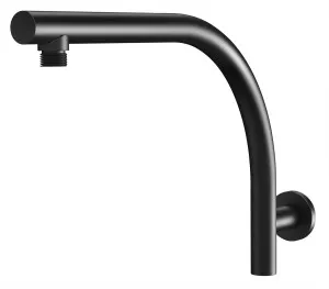 Rush Shower Arm only Upswept 407 Matte Black by PHOENIX, a Shower Heads & Mixers for sale on Style Sourcebook