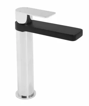 Cosmopolitan Vessel Basin Mixer Chrome/Black by Jamie J, a Bathroom Taps & Mixers for sale on Style Sourcebook