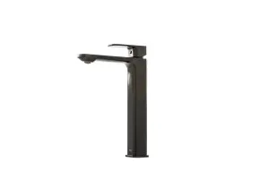 Elbrus Vessel Basin Mixer Matte Black by Ikon, a Bathroom Taps & Mixers for sale on Style Sourcebook