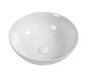 Ronda Vessel Basin NTH 405x405 Ceramic Gloss White by Zumi, a Basins for sale on Style Sourcebook