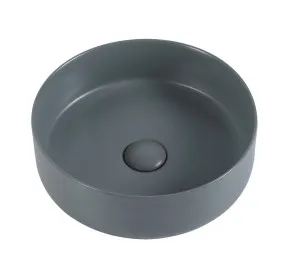 Beta Vessel Basin NTH 355x355 Ceramic Matt Grey by Zumi, a Basins for sale on Style Sourcebook