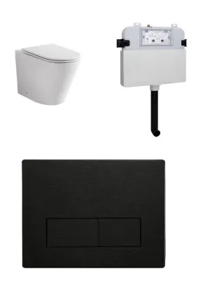 Java In-wall FS Suite S&P Square Metal Gun Metal Button by Zumi, a Toilets & Bidets for sale on Style Sourcebook