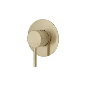 Axle Wall/Shower Mixer Large Plate Urban Brass by Fienza, a Laundry Taps for sale on Style Sourcebook