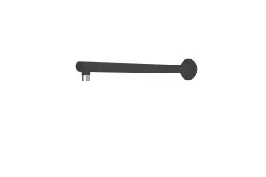 Twilight Shower Arm only Straight 380 Matte Black by Jamie J, a Shower Heads & Mixers for sale on Style Sourcebook