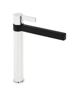 Martini Vessel Basin Mixer Chrome/Black by Jamie J, a Bathroom Taps & Mixers for sale on Style Sourcebook