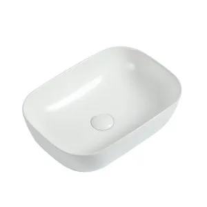 Basal Vessel Basin NTH 465x320 Ceramic Gloss White by Zumi, a Basins for sale on Style Sourcebook
