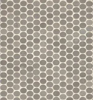 Penny Round Cinder Grey Mosaic by Beaumont Tiles, a Brick Look Tiles for sale on Style Sourcebook