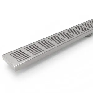 Project S/S Grate STP 1800mm fixed/out by Bella Vista, a Shower Grates & Drains for sale on Style Sourcebook