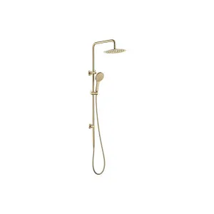 Kaya Twin Shower Urban Brass by Fienza, a Shower Heads & Mixers for sale on Style Sourcebook