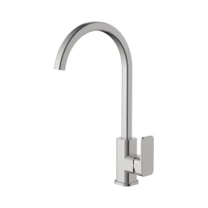 Platz Sink Mixer 200 Brushed Nickel by Haus25, a Kitchen Taps & Mixers for sale on Style Sourcebook
