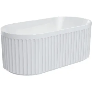 Eleanor Freestanding Bath Acrylic 1500 Gloss White by Fienza, a Bathtubs for sale on Style Sourcebook