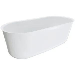 Windsor Freestanding Bath Acrylic 1700 Gloss White by Fienza, a Bathtubs for sale on Style Sourcebook