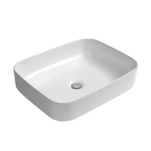 Art Vessel Basin NTH Ceramic 495x395 Gloss White by BUK, a Basins for sale on Style Sourcebook