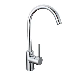 Marki Round Sink Mixer Chrome by BEAUMONTS, a Kitchen Taps & Mixers for sale on Style Sourcebook