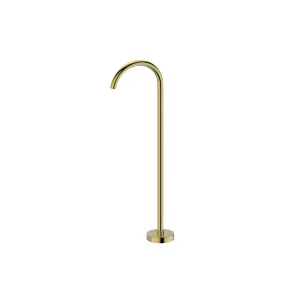 Misha Floor Mounted Bath Outlet Brushed Gold by Haus25, a Bathroom Taps & Mixers for sale on Style Sourcebook