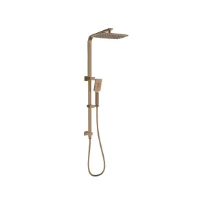 Platz Twin Shower Brushed Copper by Haus25, a Shower Heads & Mixers for sale on Style Sourcebook