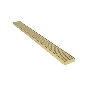 100mm Next Gen Grate 100x26 Matt Yellow Gold MYGNXT26 Lauxes by Lauxes, a Shower Grates & Drains for sale on Style Sourcebook