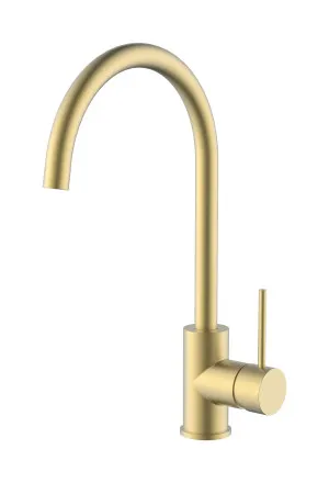 Misha Sink Mixer 208 Brushed Gold by Haus25, a Laundry Taps for sale on Style Sourcebook