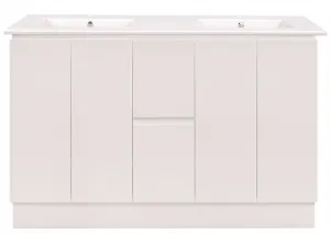 Goulburn 1200 Vanity Kick Doors & Drawers with Ceramic Basin Top by Duraplex, a Vanities for sale on Style Sourcebook
