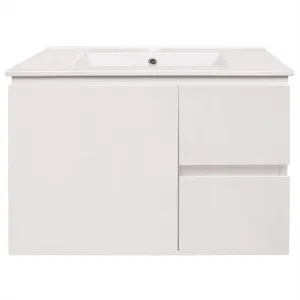 Goulburn 750 Vanity Wall Hung Doors & Drawers with Ceramic Basin Top by Duraplex, a Vanities for sale on Style Sourcebook