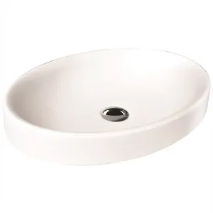 Dignity Inset Basin NTH Solid Surface 500X370 Matte White by ADP, a Basins for sale on Style Sourcebook