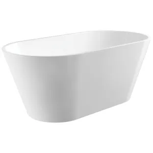 Austin Freestanding Bath Acrylic 1500 Gloss White by Fienza, a Bathtubs for sale on Style Sourcebook