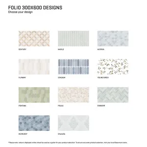 Folio Structured Decor Tile by Beaumont Tiles, a Moroccan Look Tiles for sale on Style Sourcebook