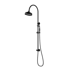 Clasico Combination Shower Set Matt Black by Ikon, a Shower Heads & Mixers for sale on Style Sourcebook