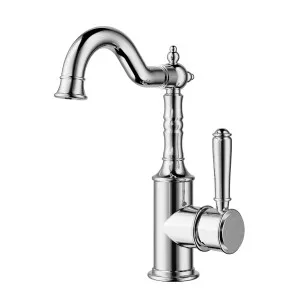 Clasico Federation Basin Mixer Chrome by Ikon, a Bathroom Taps & Mixers for sale on Style Sourcebook