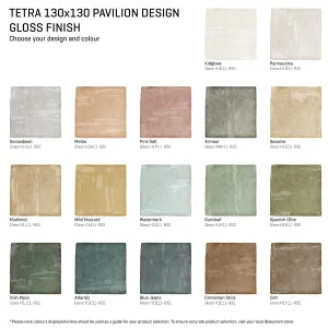 Tetra Structured Tile by Beaumont Tiles, a Moroccan Look Tiles for sale on Style Sourcebook