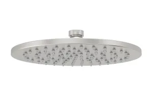 Round Shower Head 200 Brushed Nickel by Meir, a Shower Heads & Mixers for sale on Style Sourcebook