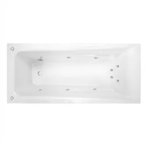 Merrica Spa Bath Acrylic 1525 10 Jets Gloss White by decina, a Bathtubs for sale on Style Sourcebook