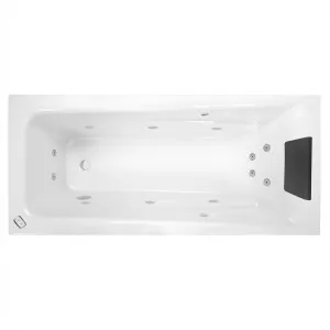 Merrica Spa Bath Acrylic 1653 12 Jets Gloss White by decina, a Bathtubs for sale on Style Sourcebook