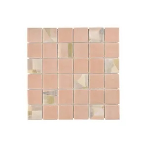 Bauhaus Coral Matt Mosaic by Beaumont Tiles, a Mosaic Tiles for sale on Style Sourcebook
