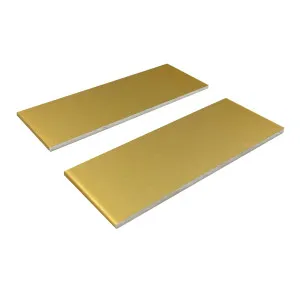 DTA Hayman Alumin 26mm Joiner Gold 2pk by Beaumont Tiles, a Shower Grates & Drains for sale on Style Sourcebook