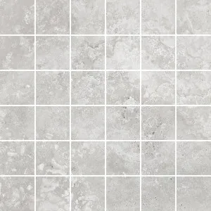 Pompeii Travertine Grigio Microtec Textured Mosaic Tile by Beaumont Tiles, a Outdoor Tiles & Pavers for sale on Style Sourcebook