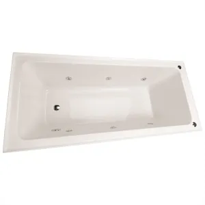 Suttor Spa Bath Acrylic 1520 10 Jets Gloss White by decina, a Bathtubs for sale on Style Sourcebook
