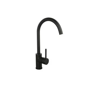 Marki Round Sink Mixer Matte Black by BEAUMONTS, a Kitchen Taps & Mixers for sale on Style Sourcebook