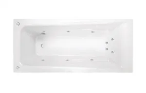 Merrica Spa Bath Acrylic 1665 10 Jets Gloss White by decina, a Bathtubs for sale on Style Sourcebook