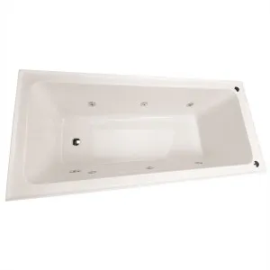 Suttor Spa Bath Acrylic 1670 10 Jets Gloss White by decina, a Bathtubs for sale on Style Sourcebook