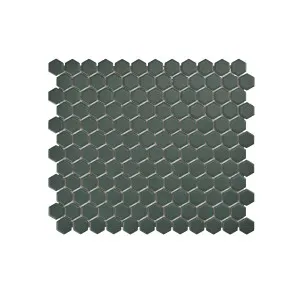 Regency Hexagon Green Textured Mosaic Tile by Beaumont Tiles, a Outdoor Tiles & Pavers for sale on Style Sourcebook