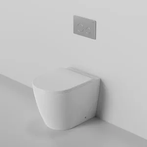 Venus Remless In-wall Toilet Suite S&P Trap Metal Button by Zumi, a Toilets & Bidets for sale on Style Sourcebook