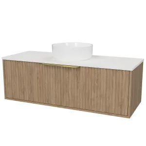 Elwood Vanity Wall Hung 1200 Centre WG Basin SilkSurface AC Top by Timberline, a Vanities for sale on Style Sourcebook