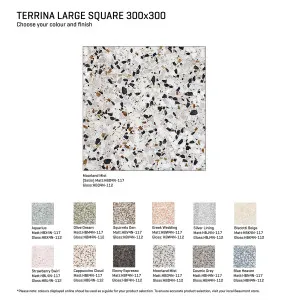 Terrina Square Tile by Beaumont Tiles, a Terrazzo Look Tiles for sale on Style Sourcebook
