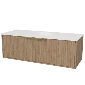 Elwood Vanity Wall Hung 1200 Centre WG Basin SilkSurface UC Top by Timberline, a Vanities for sale on Style Sourcebook