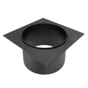 DTA Hayman Alumin 76mm Drain Outlet Black by Beaumont Tiles, a Shower Grates & Drains for sale on Style Sourcebook